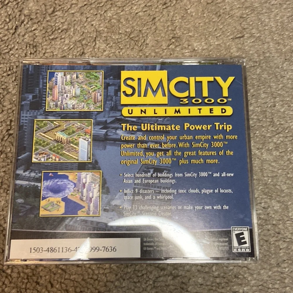 Sims EA PC Windows Games with 2 expansion packs Livin’ Large and Unleashed