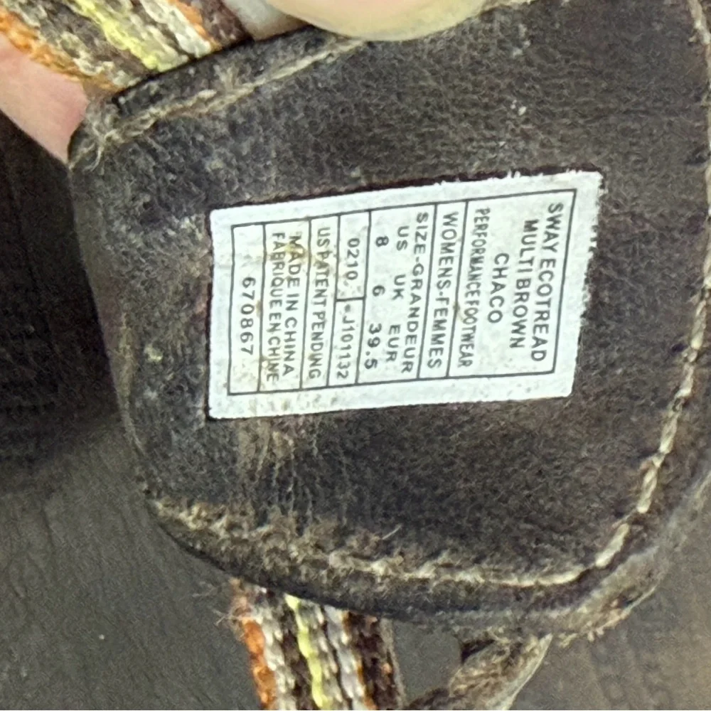 Chaco brown leather