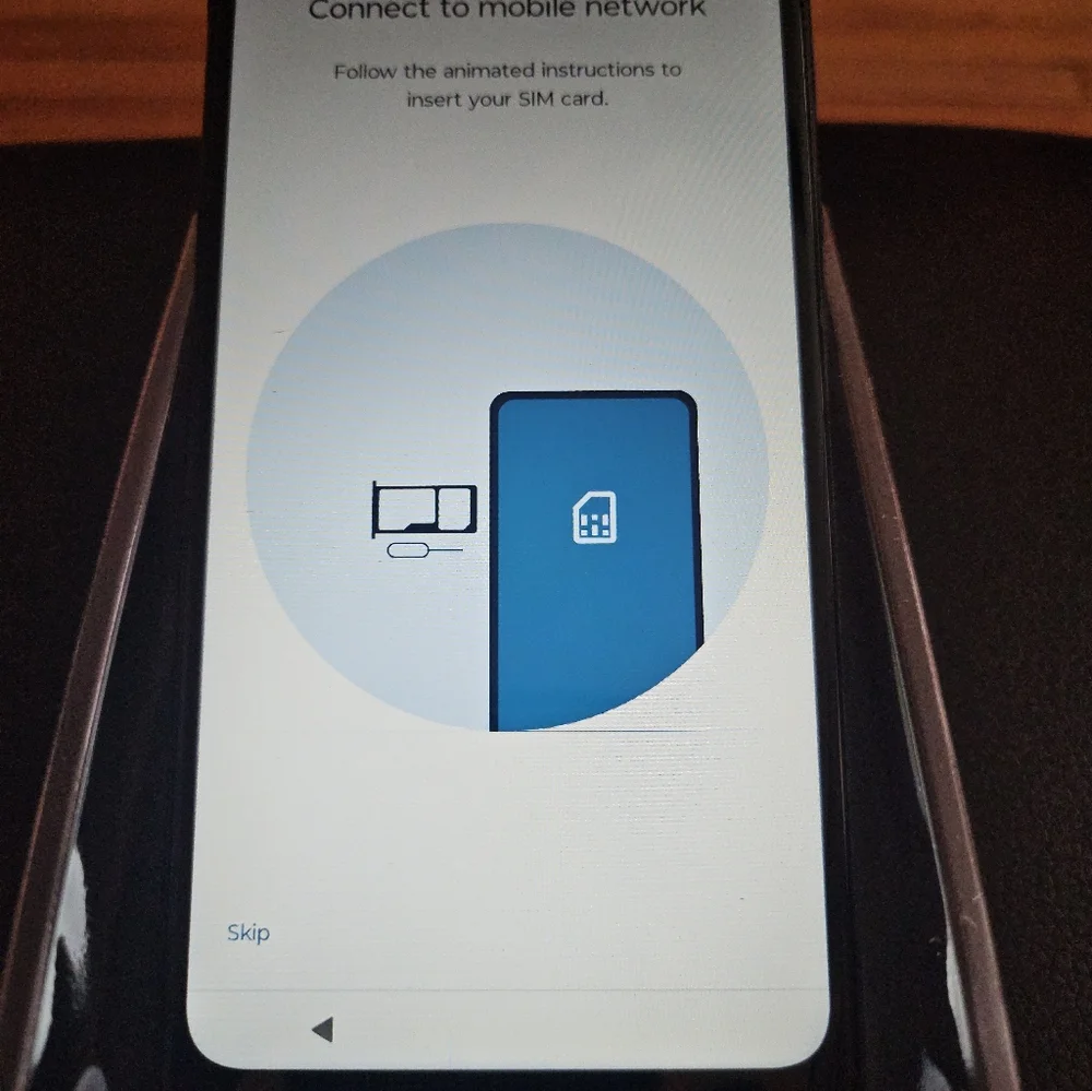 Motorola G Power Smartphone 32GB with Blue Display