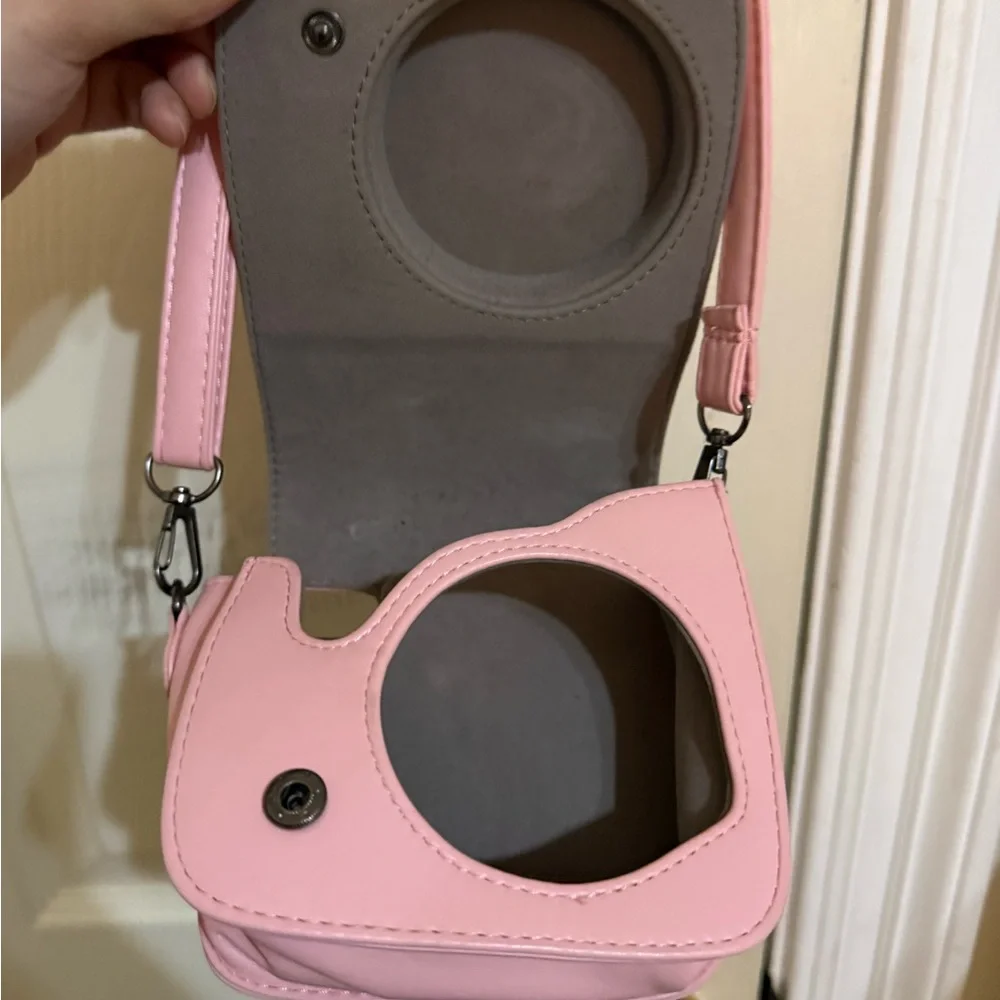 Pink Polaroid Camera Bag
