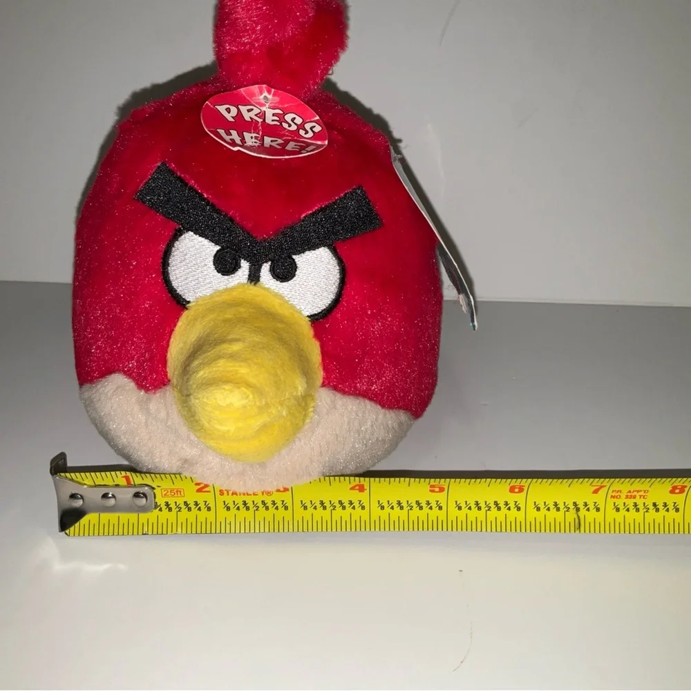 Red Angry Bird Plush Toy - Official Angry Birds Character