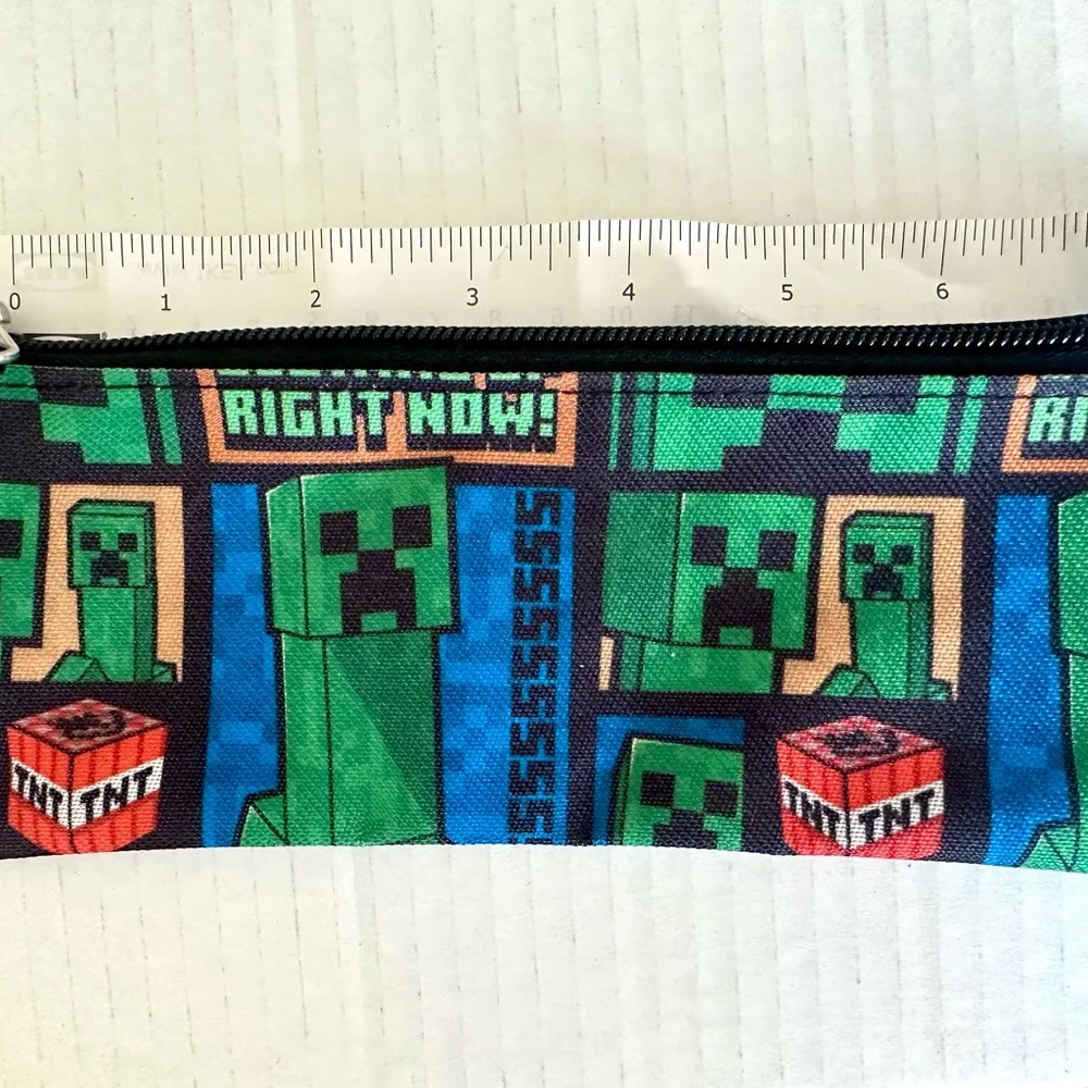 Minecraft Green Creeper Pencil Case - Kids Other