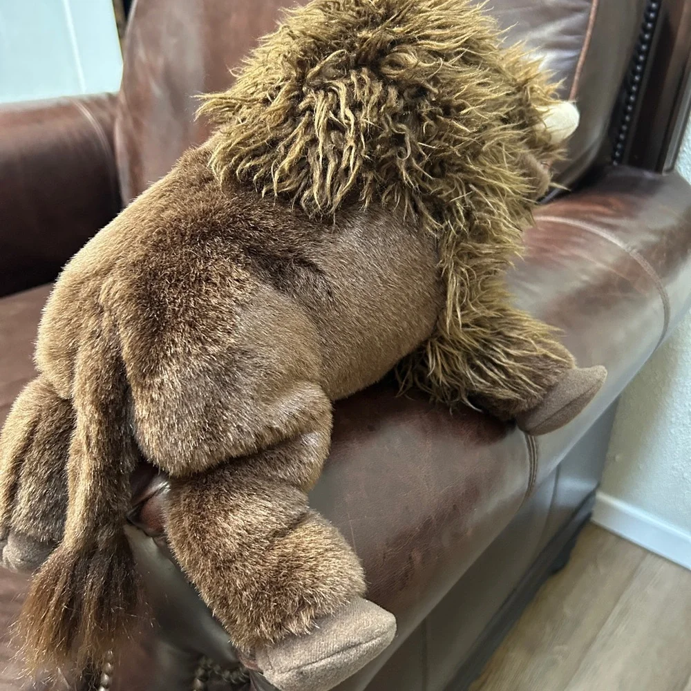 Retired Buffalo Bison Folktails Puppet by Folkmanis Inc