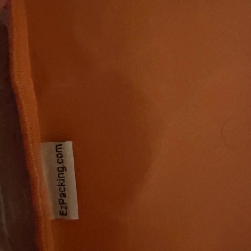 EZPacking.com Set of 4 Orange Transparent Travel Bags