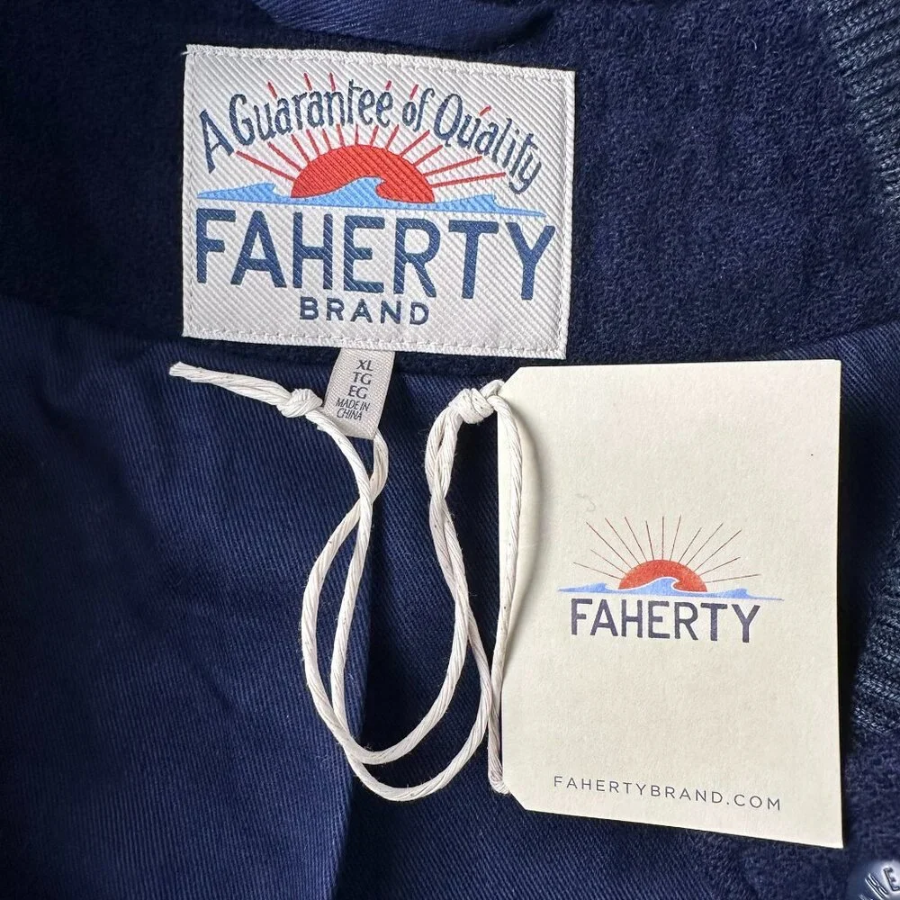 Faherty men wool