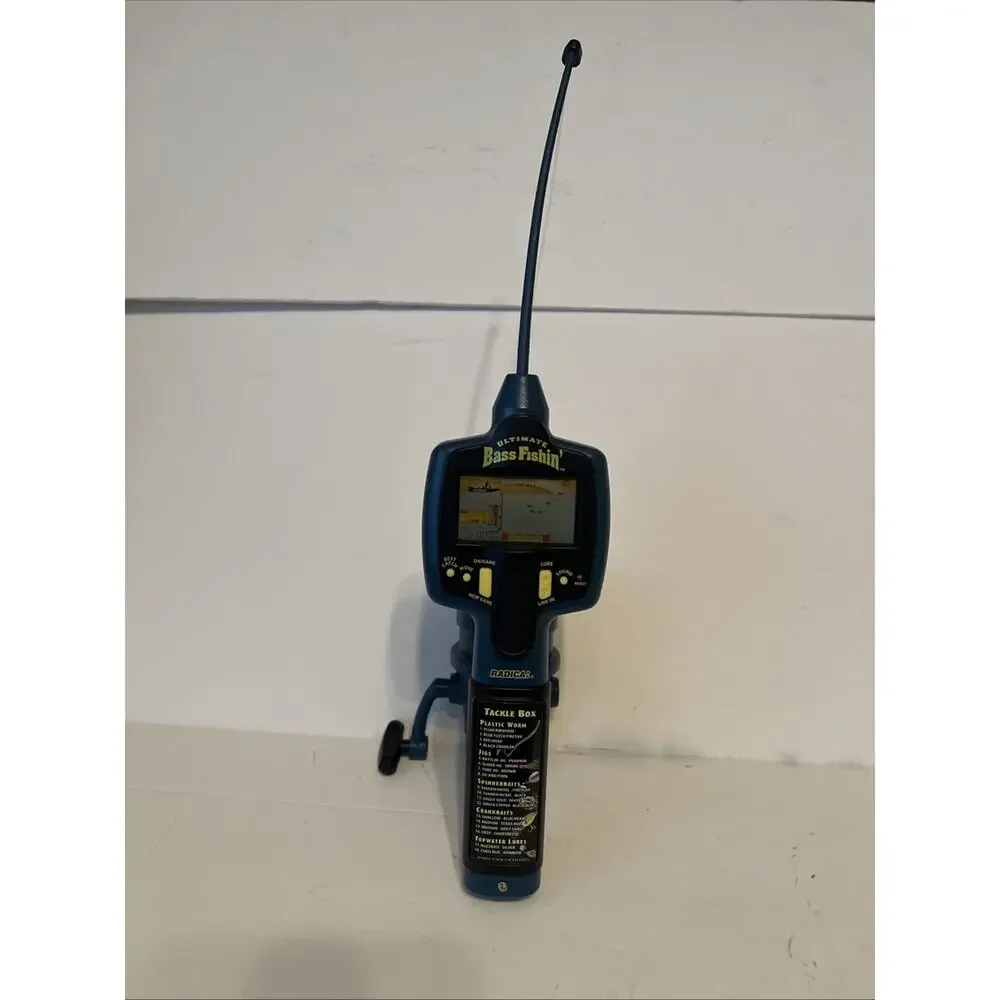 Radica Ultimate Bass Fishin Handheld Electronic Game Tested Working.