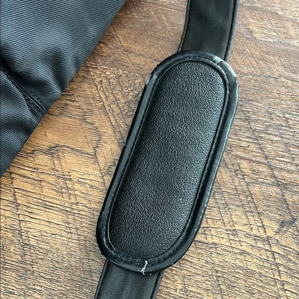 Coach sleek black