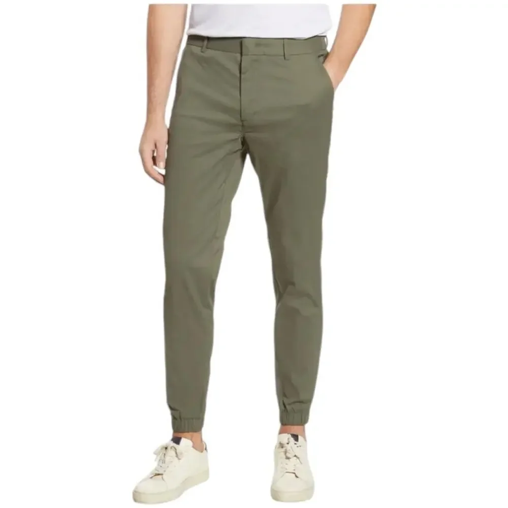 Tommy John NWT Go Anywhere Collection Shadow Green Stretch Jogger Pant 44/45