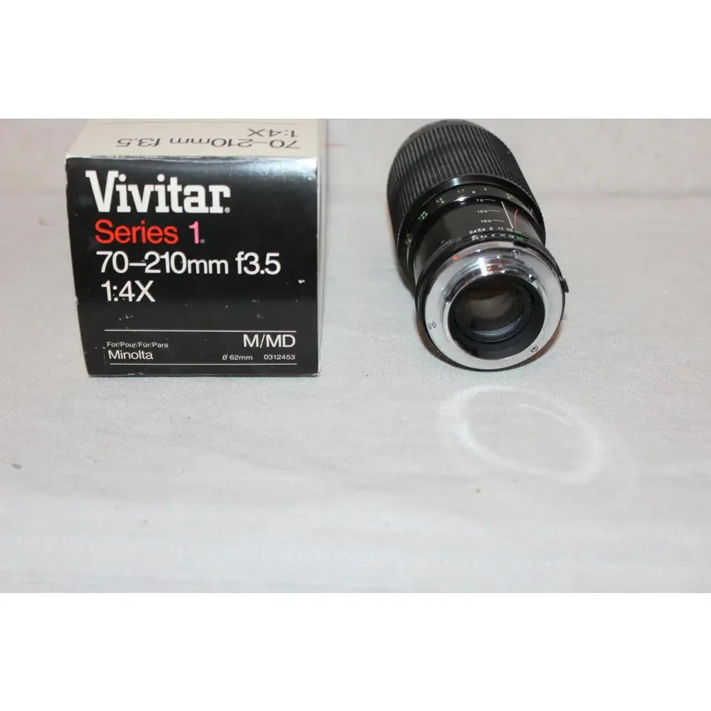 Vivitar Series 1 70-210mm f/3.5 1:4X Telephoto Zoom Lens – Minolta MD Mount