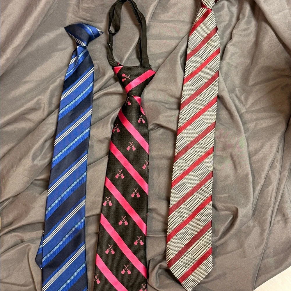 3 boys suit ties