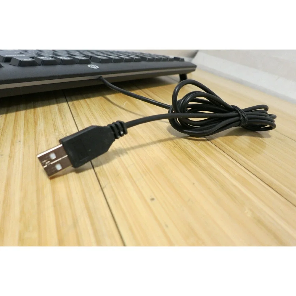 1 HP USB Keyboard KU-1156 Nice Condition Tested & Working 100%