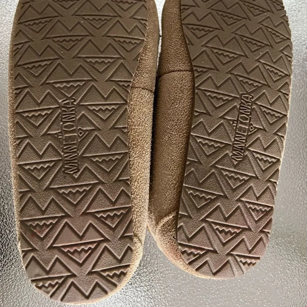 Minnetonka suede faux