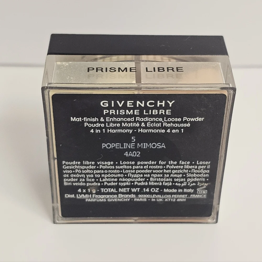 Givenchy Prisme Libre Loose Powder shade 5 Popeline Mimosa mini color correcting