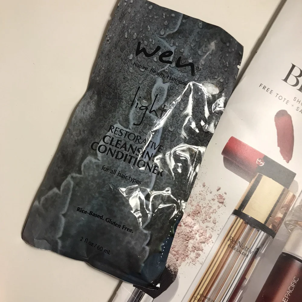 WEN Light Travel Trial Size Packet 2 oz Cleansing Conditioner New