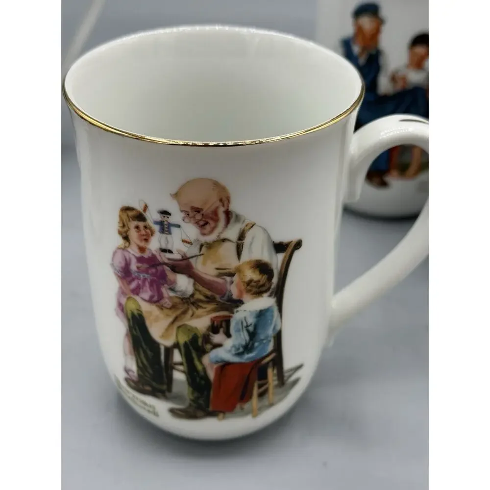 Norman Rockwell set vintage