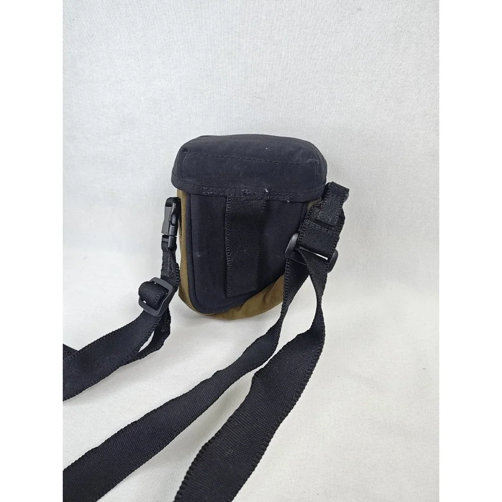 Kodak Dual Compartment Digital Camera Bag Black Green With Adjustable Strap