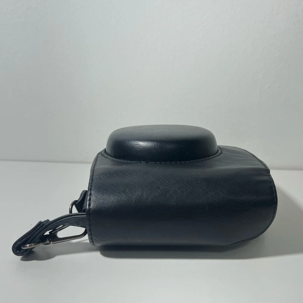 Fujifilm Instax Mini 8 Mini 8+ Mini 9 Instant Camera Leather Case W/ Strap