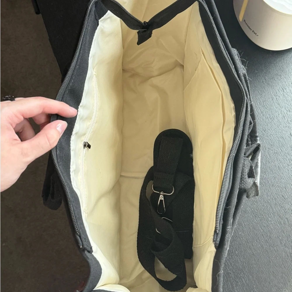 Sleek Black Men's Briefcase