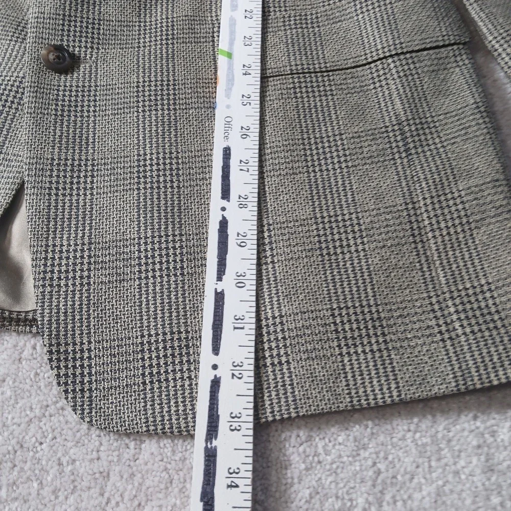 Hart Schaffner Marx Men's Sport Classic Houndstooth 42L-Made USA wool blend $395
