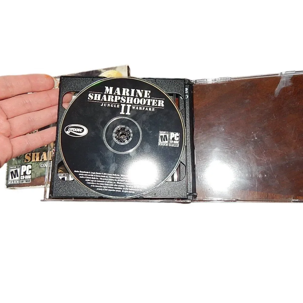 PC game MARINE SHARPSHOOTER Golden Bullet Edition Rated M-Mature 17+