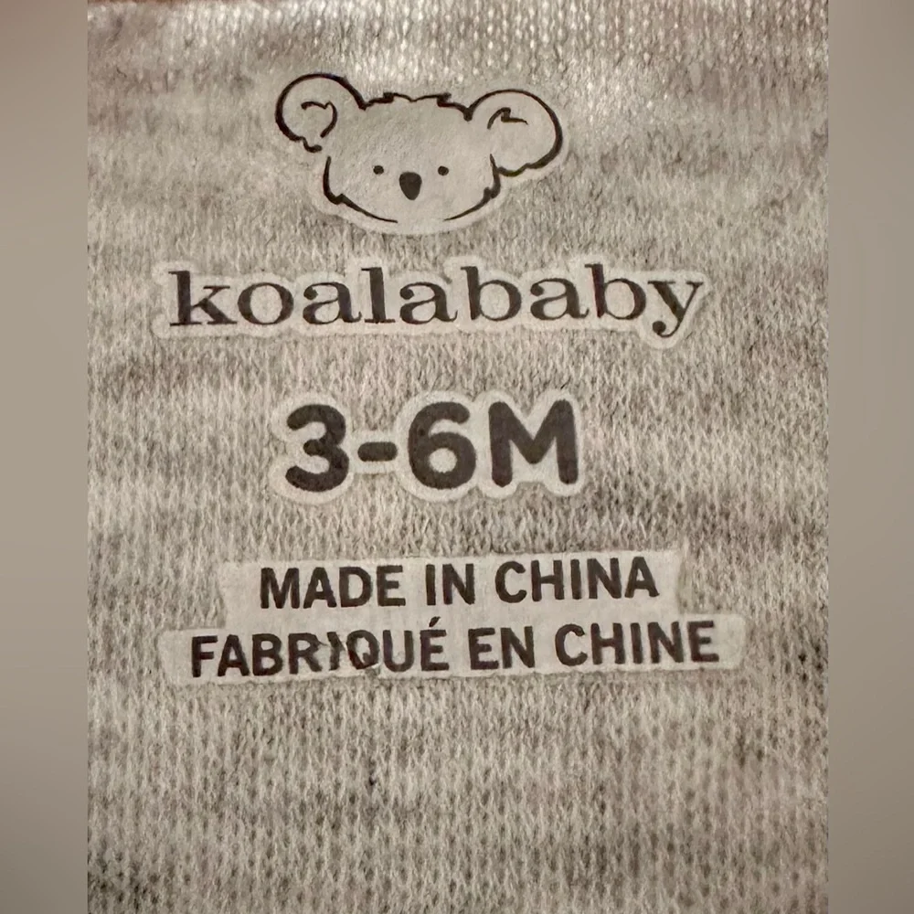 Koalababy Lion Print Footed Sleeper Set w/ Hat & Mittens 3-6M