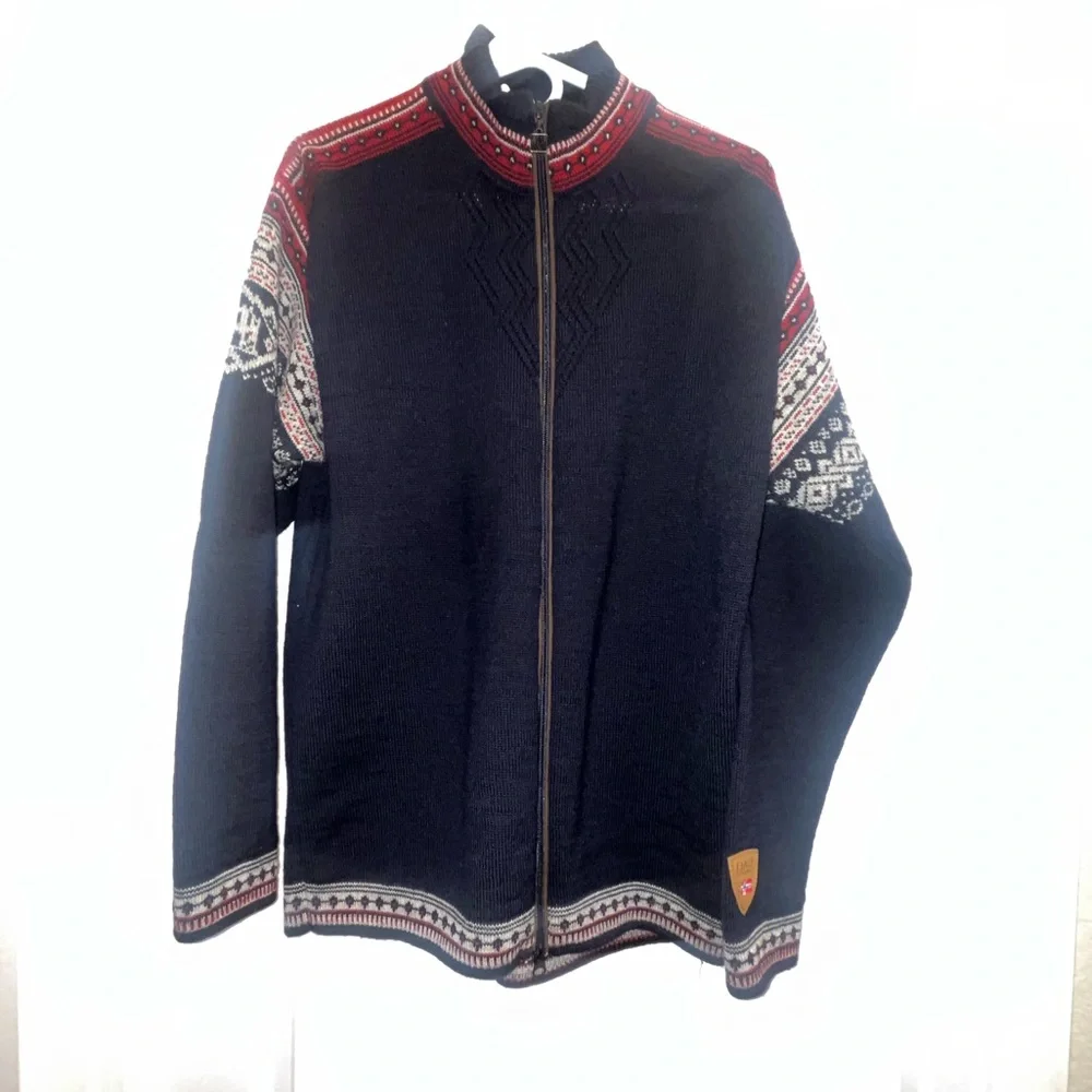 Dale of Norway navy zip