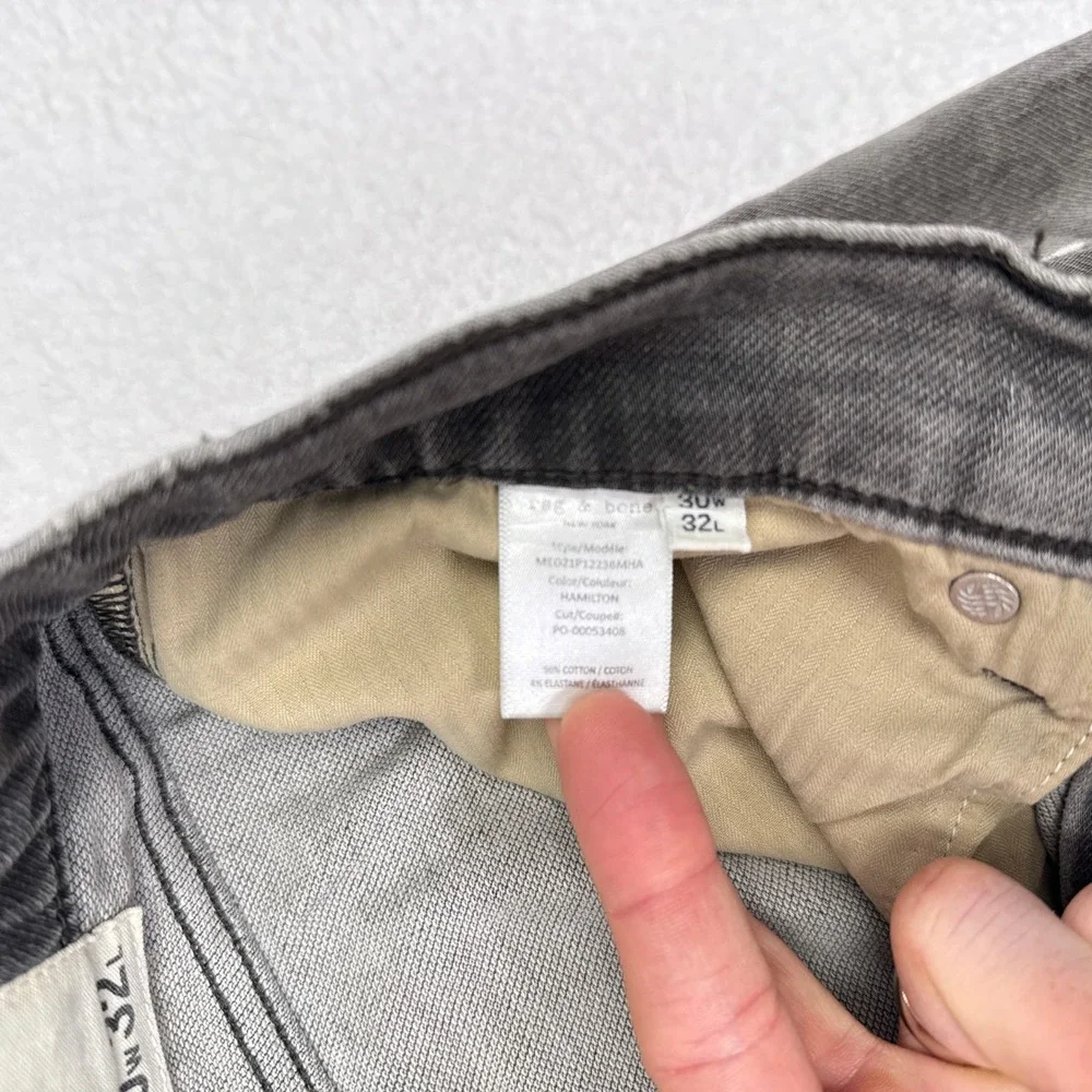 rag & bone color gray