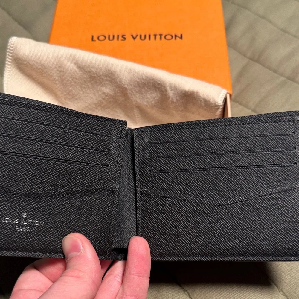 Louis Vuitton Black Monogram Eclipse Card Holder