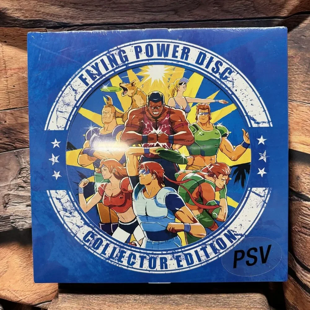 Windjammers Flying Power Disc Collector Edition Sony PlayStation Vita PSV New