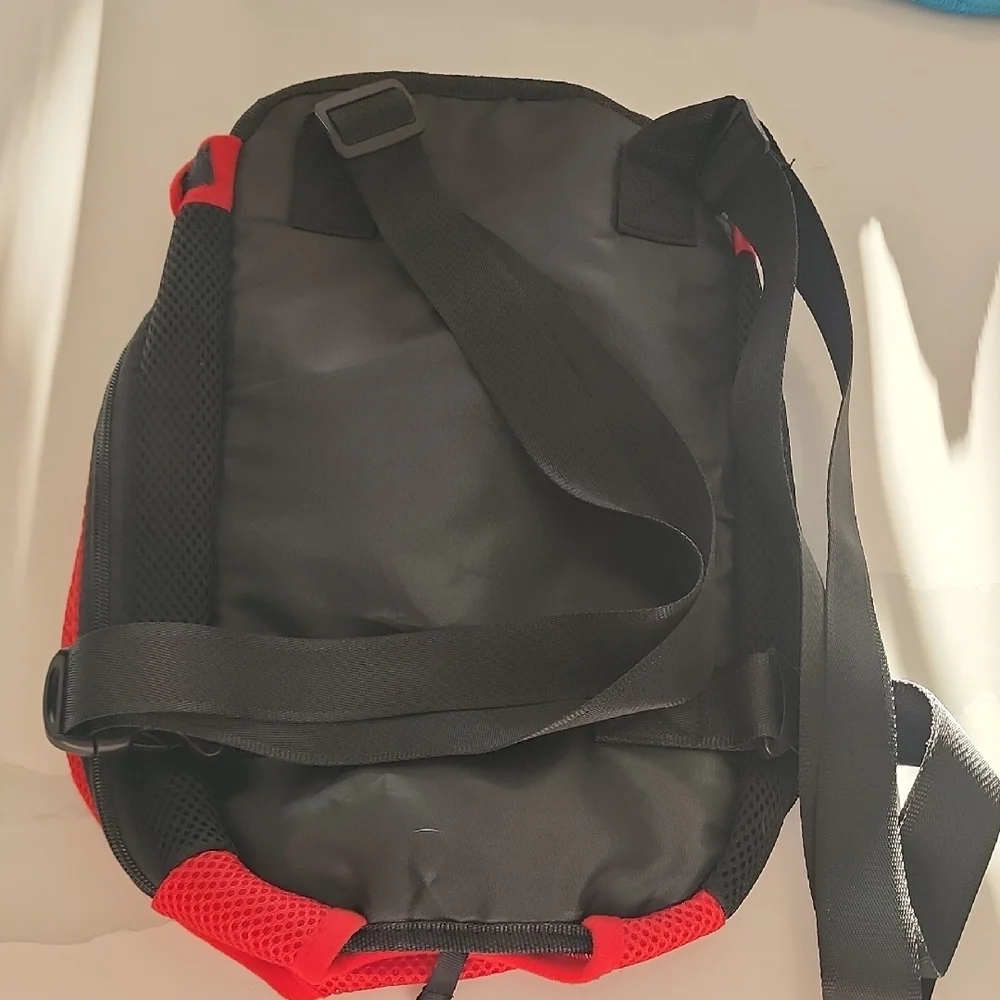 Red and Black Pet Carrier Backpack