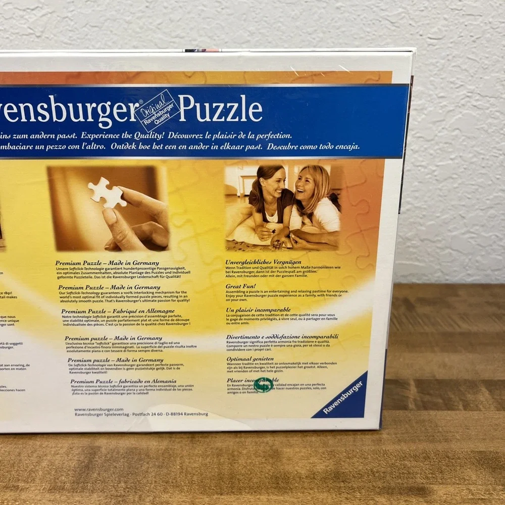 NEW Ravensburger Premium Puzzle 1000 Pieces Gondolas in Venice Panorama