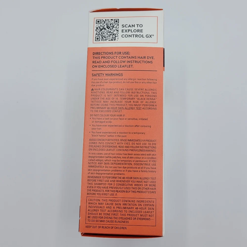 Just For Men Control GX Grey Reducing Beard Wash Shampoo, 4 fl oz Gradual Color