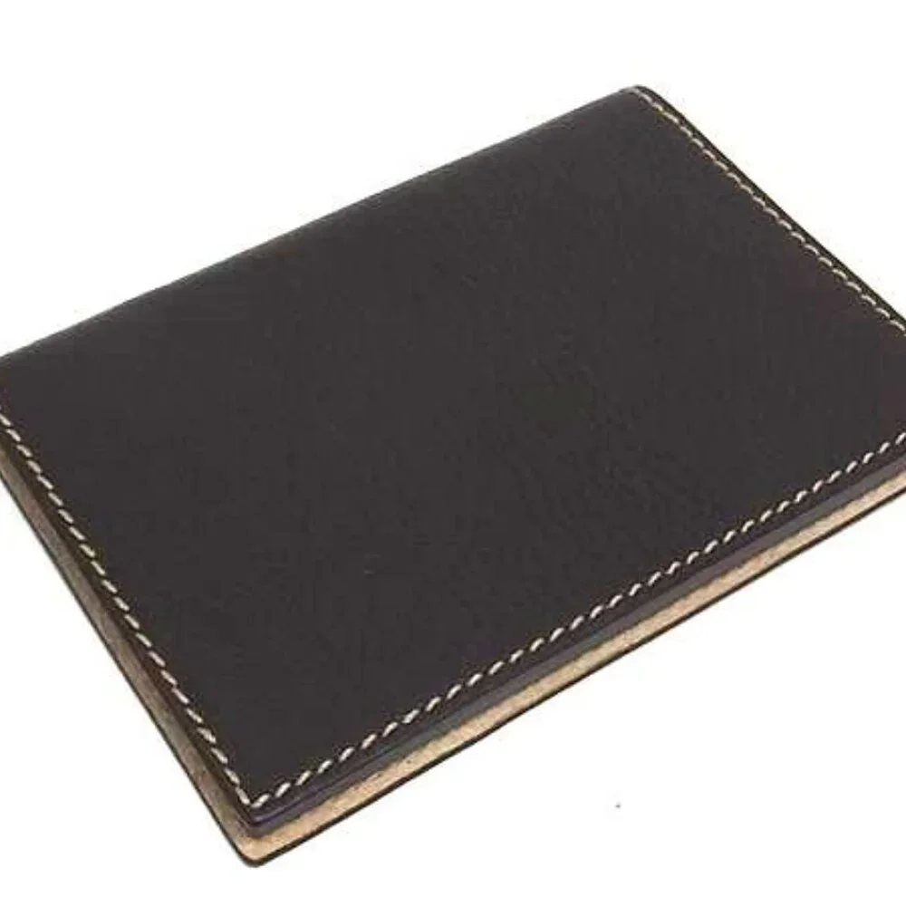 Fendi Selleria Leather Notebook Notepad Stationery Men