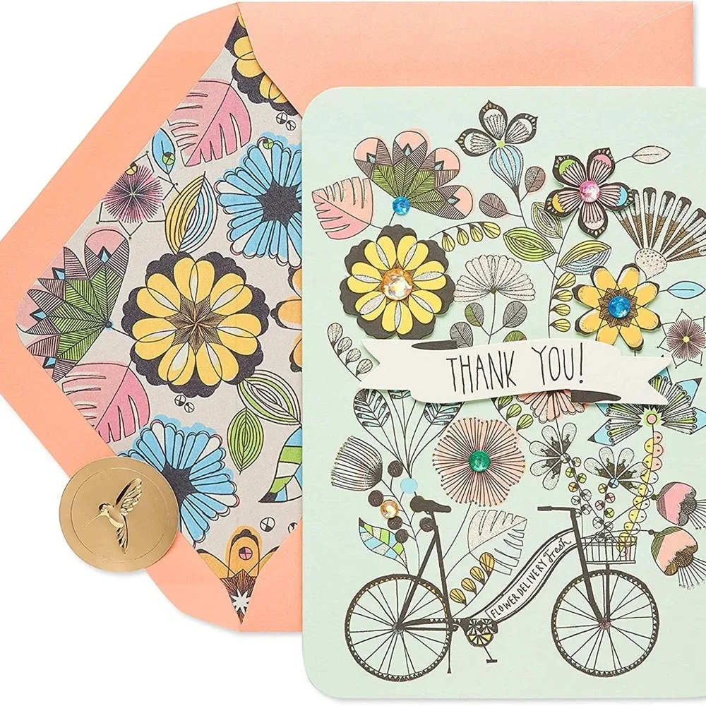 🆕Papyrus 3D “Thank You” Greeting Card