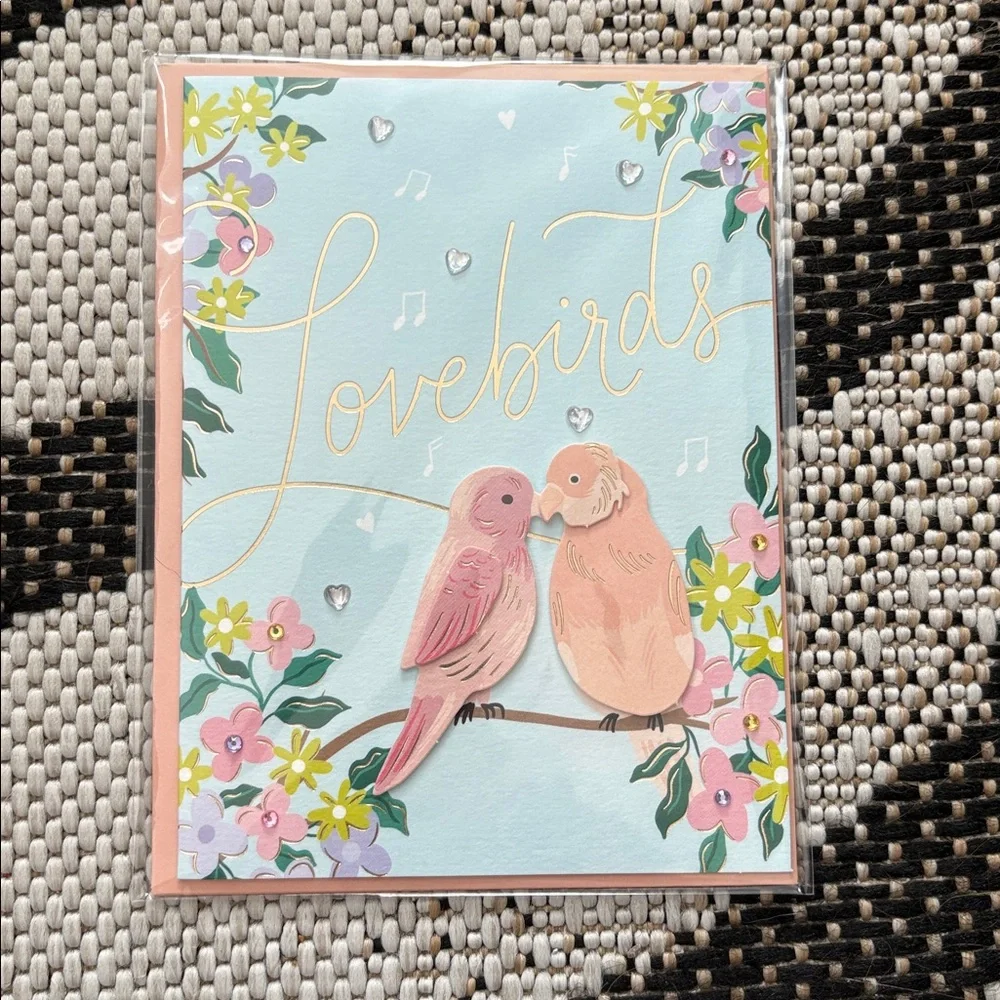 🆕Papyrus “Lovebirds” Couples Card