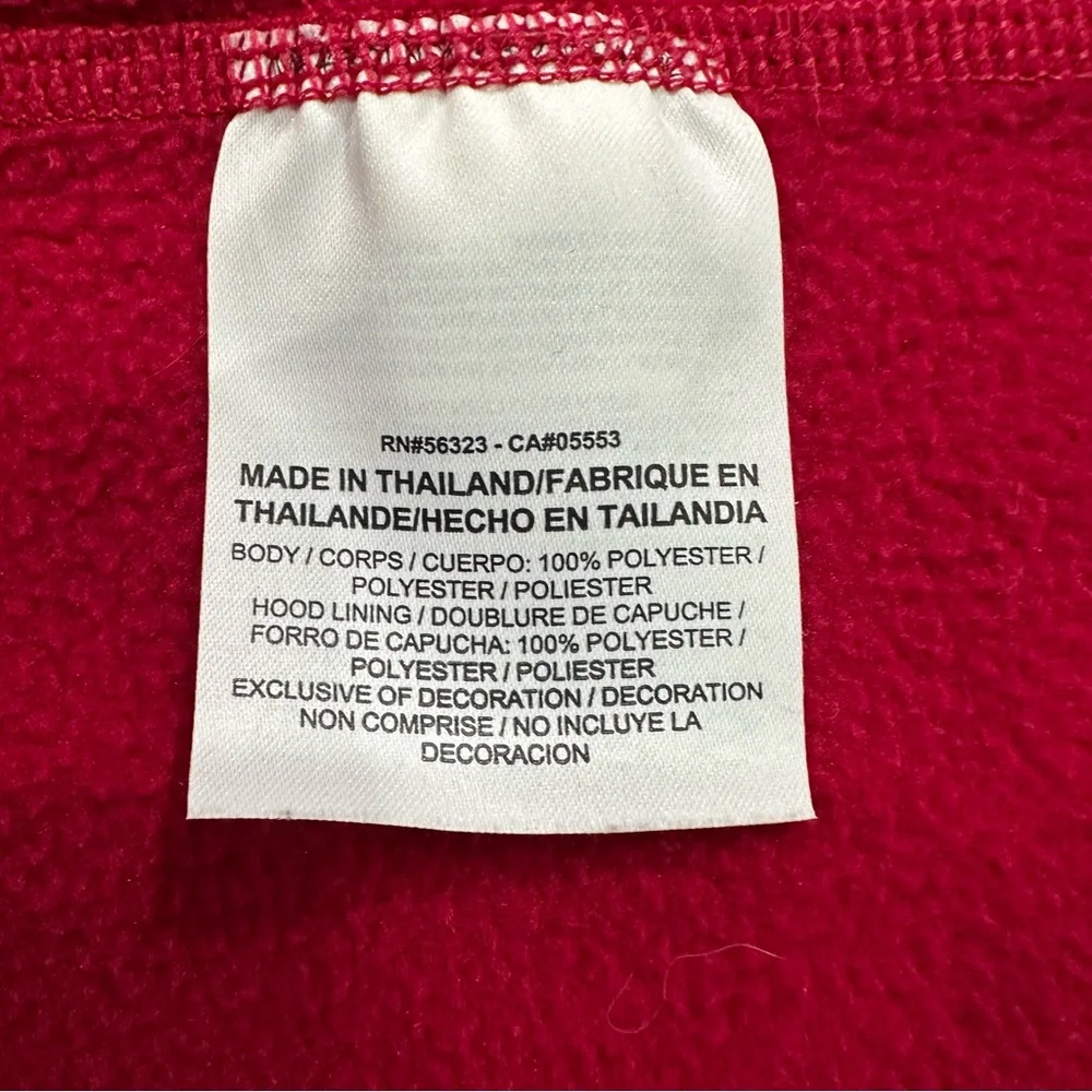 Nike Dri Fit Hoodie Mens Medium Red Swoosh Pullover Athletic Sweatshirt