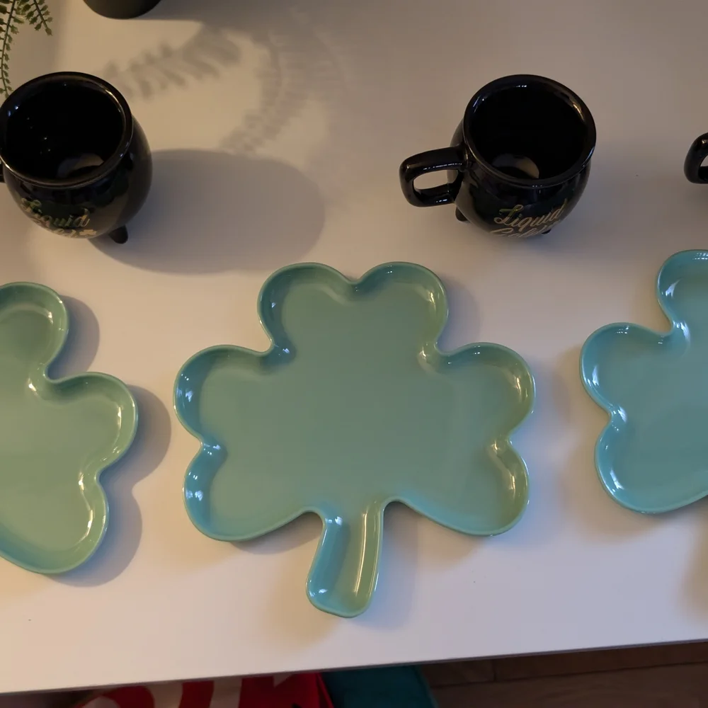 Target Black and Green Mug and Plate Set