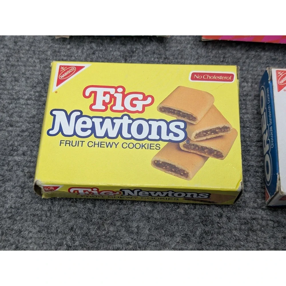 Lot Of 5 Vintage Nabisco Cookie Boxes EMPTY For Play Kitchen‎ OREO TEDDY GRAHAMS