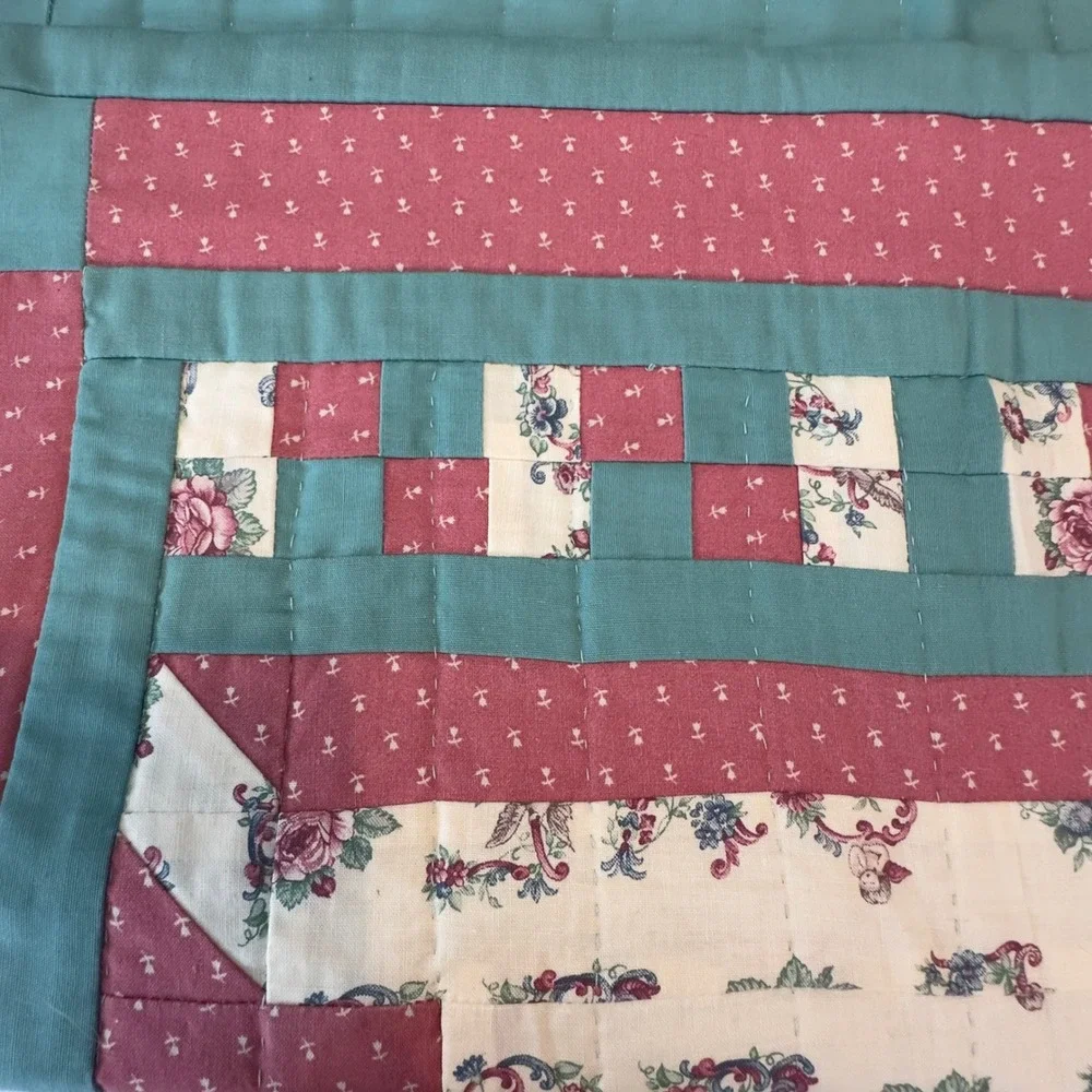 Handmade patchwork quilt