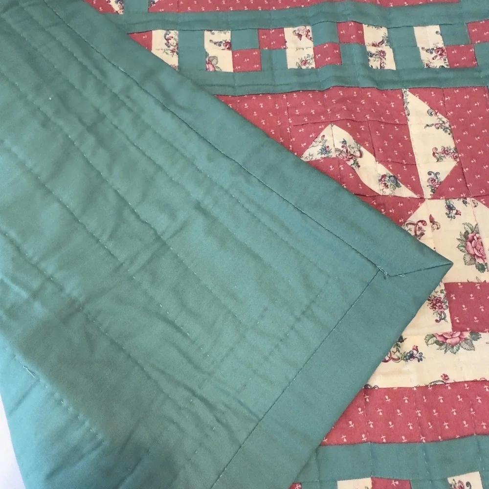 Handmade patchwork quilt