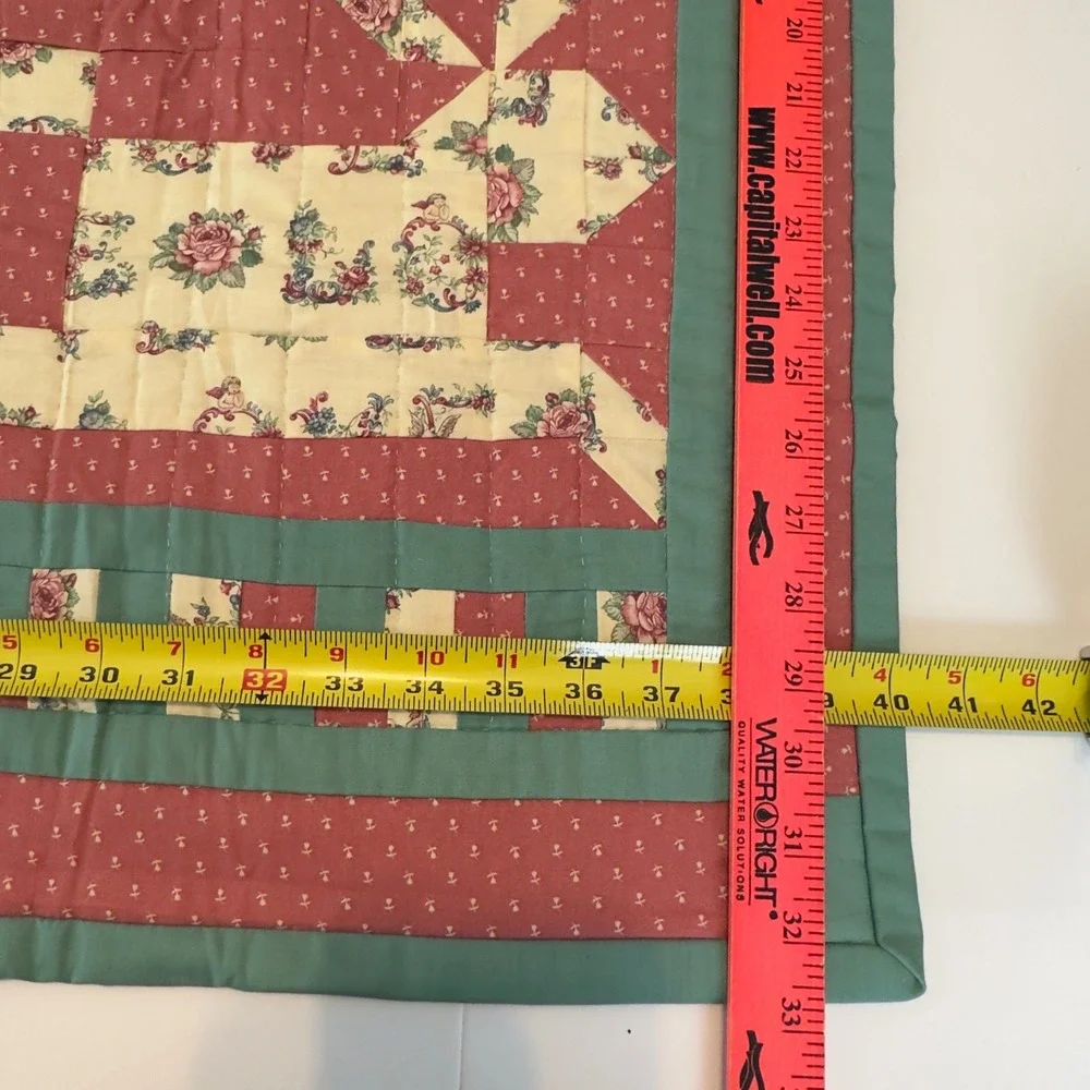 Handmade patchwork quilt