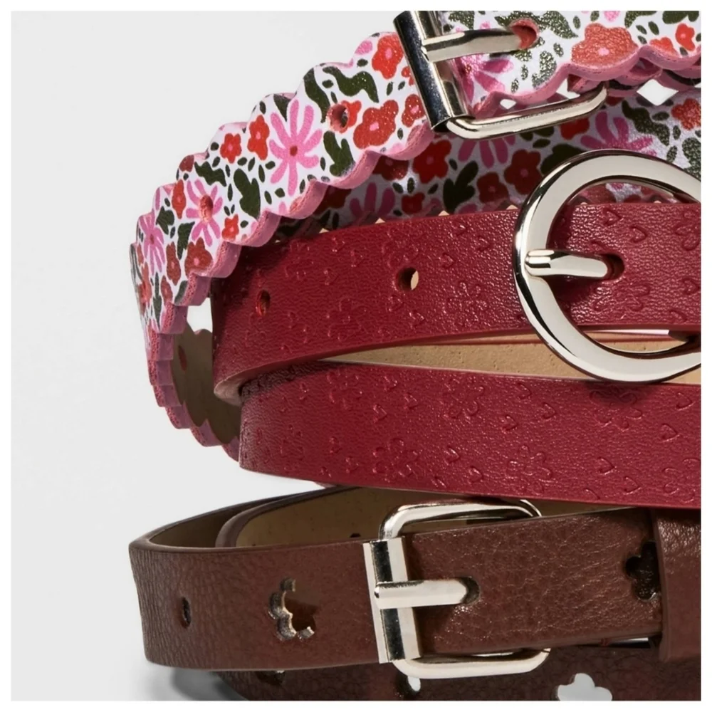 Cat & Jack bling belts