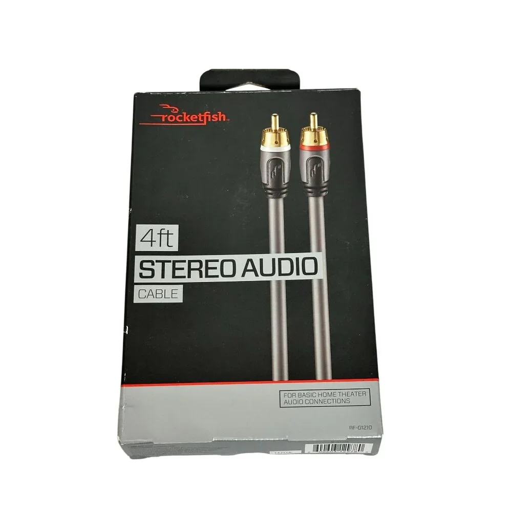 ROCKETFISH (RF-G1210) Digital Fiber Optical Audio Cable - 4 ft 1.2M