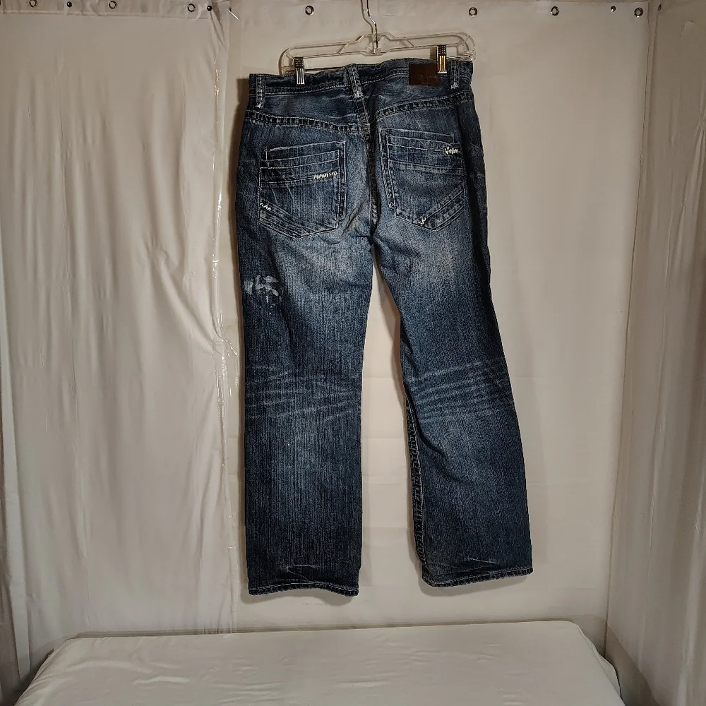 BKE denim distressed