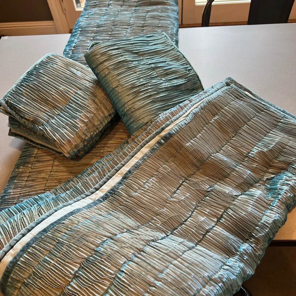 Z Gallerie teal gold