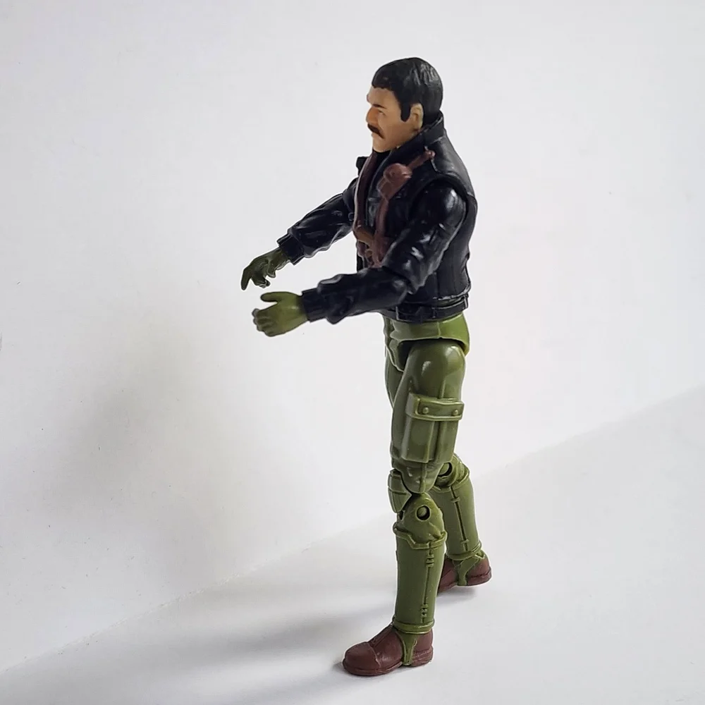 GI Joe Figure Rise of Cobra RHINO Drive Rampage 2009 CLEAN! No Accessories EUC