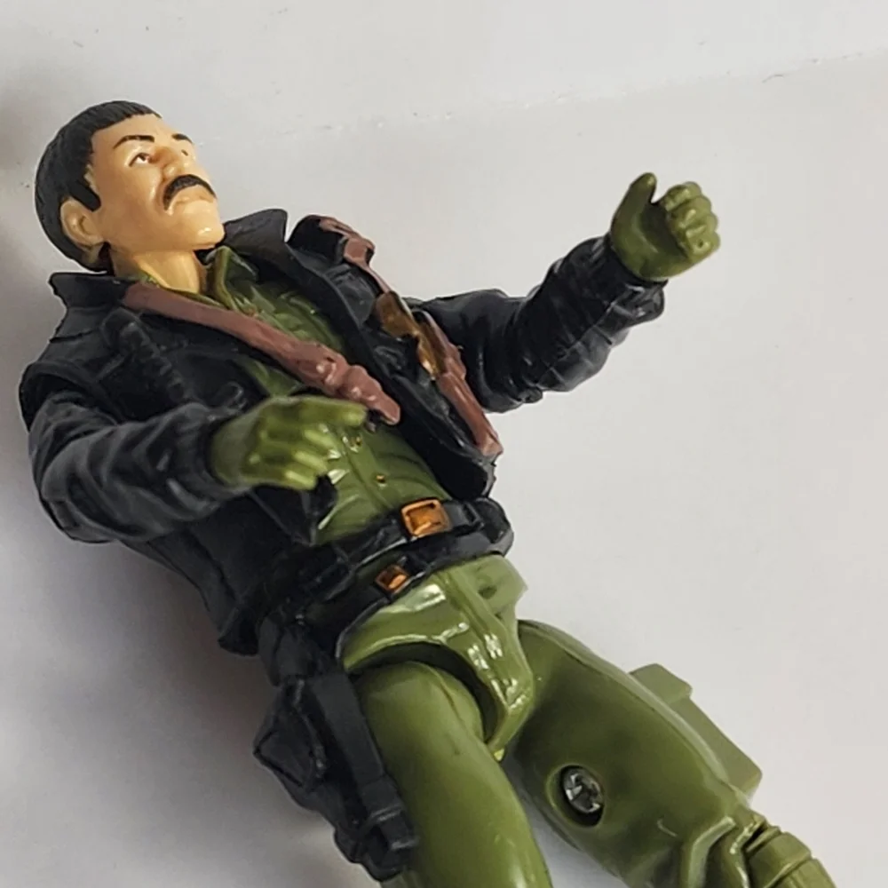 GI Joe Figure Rise of Cobra RHINO Drive Rampage 2009 CLEAN! No Accessories EUC