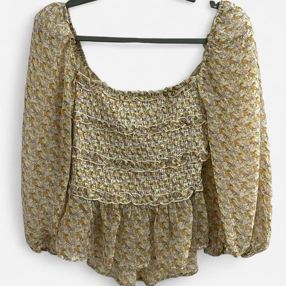 Astr label floral