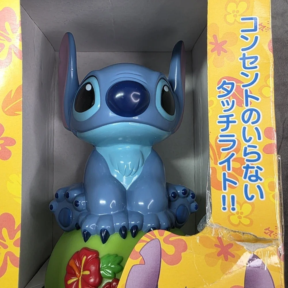 Disney Stitch Touch Lamp Light Toybox Japan Lilo & Stitch Night Light