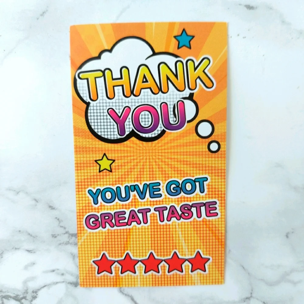 100 Thank You Cards
